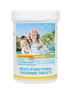 Aquasplash 1Kg Multifunctional Chlorine Tablets 200G