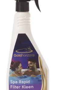 Gold Horizons - Spa Rapid Filter Kleen 12 X 0.5 litre no-soak non-soak oil grease
