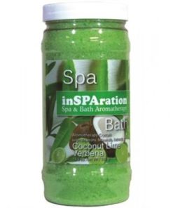 inSPAration RX Crystals - Coconut Lime Verbena 1 X 553g Soothing scents Epsom Salt spa