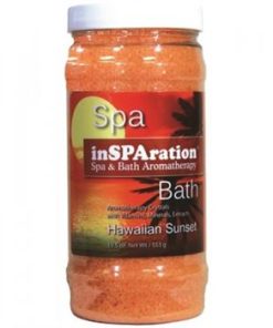 inSPAration RX Crystals - Hawaiian Sunset 6 X 553g Soothing scents Epsom Salt spa