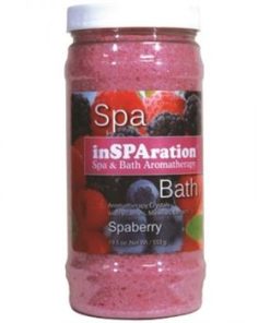 inSPAration RX Crystals - Spaberry 1 X 553g Soothing scents Epsom Salt spa