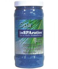 inSPAration RX Crystals - Tropical Island 1 X 553g Soothing scents Epsom Salt spa