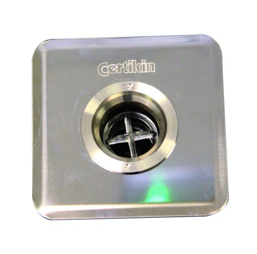 Certikin Eyeball Inlet Stainless Steel Transformation Kit - Square (CKSA002) - Image 2