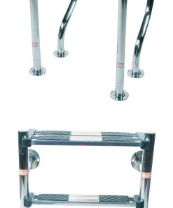 Certikin 1.7” / 43Mm Extended Gibralter Rails Only 800Mm With Flanged Feet (CEMPR)