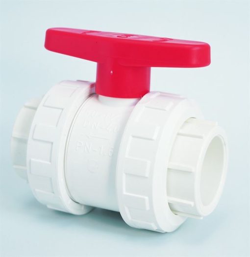 Certikin 1½" Double Union Ball Valve Pvc (C0015C)