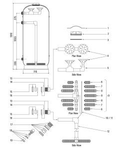 Certikin 10” Cover ‘O’ Ring (VLA1315)