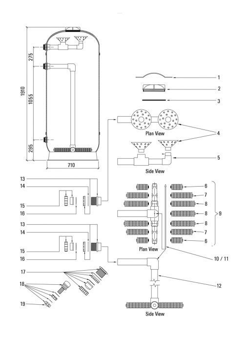 Certikin 10” Cover ‘O’ Ring (VLA1315)