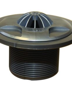 Certikin 1½" Concrete Fixed Grate Inlet - Low Suction - Black (HD54C+B)