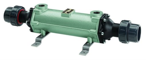 Certikin 108Kw / 370,000 Btu Heat Exchanger With Plastic Ends, Stat Pocket And Socket Unions (HEB5114-2T) - Image 2