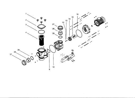 Certikin 4” Union For 5.5Hp & 7.5Hp (SPHP24)