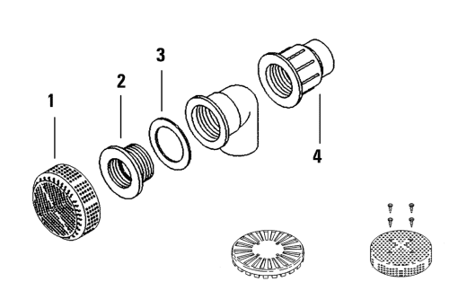 Certikin Wall Fittings - 2” (SPHY41)