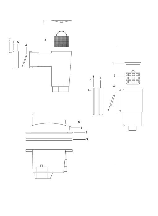 Certikin 10.5” X 10 1/8” Lid (SPH0502)