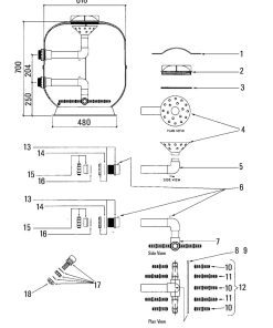 Certikin 180Mm Lateral Candle (SPL0886)