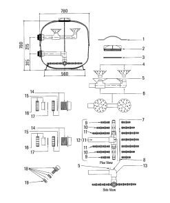 Certikin 240Mm Lateral (SPL0887)