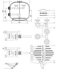 Certikin 280Mm Lateral Candle (SPL0909)