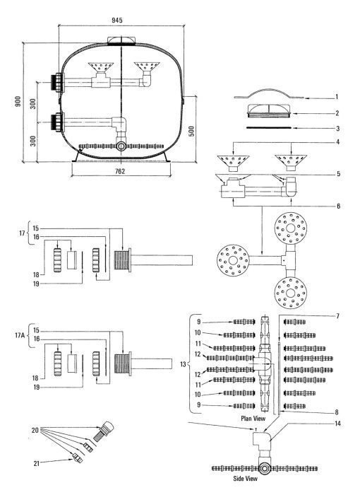 Certikin 280Mm Lateral Candle (SPL0909)