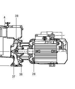 Certikin Impellor Key 5 1/2Hp (SMP1419)