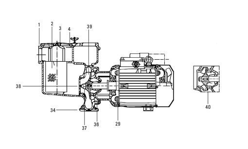 Certikin Casing Gasket 3Hp (SMP1402)