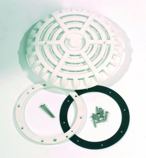 Certikin Concrete Small Fittings Package: Includes 1 X Skimmer, 2 X Main Drains, 2 X Inlet Returns, 1 X White Led Light, Transformer & Deck Box (ZZHD