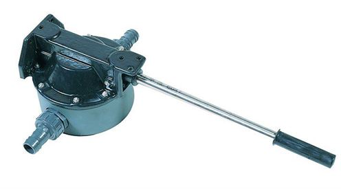 Certikin Hand Transfer Pump & Hosetails (Sodium Hypochlorite) C/W Hose & Jubilee Clips (ZZEQPHT/S)