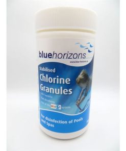 Blue Horizons - Stabilised Chlorine Granules 1 X 1kg Rapid dissolve Neutral PH