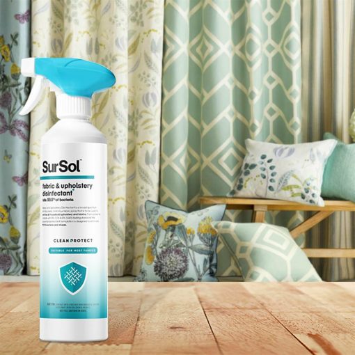 SurSol Fabric and Upholstery Disinfectant Sanitiser 500ml Kills germs EN1276 EN14476 - Image 2