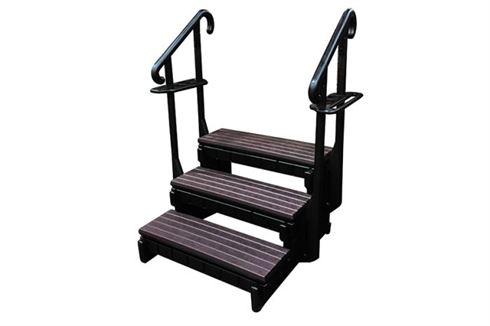 Certikin Swimspa step 4 tread - espresso