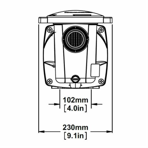Pentair 0.33hp Freeflo Swimming Pool Pump - Image 3