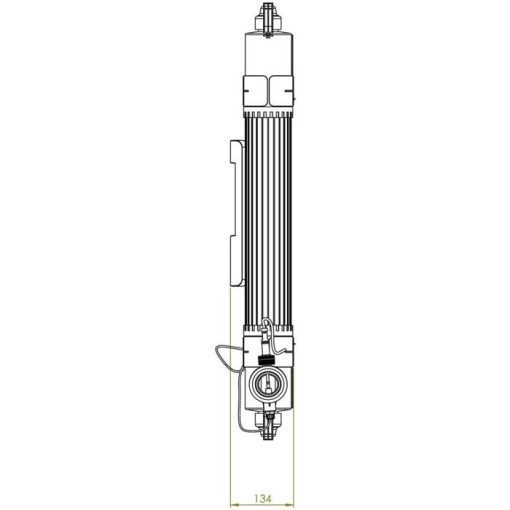 Elecro Quantum 65w Single Tube Photocatalytic Pool Sanitiser with Peristaltic Pump - Image 3
