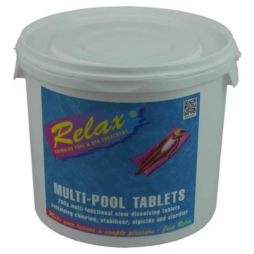 Plastica 2kg Relax 200g Multi-Pool Tabs