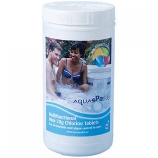 Aquasparkle - Multifunctional 20g Chlorine Tablets 1 x 1kg Clarifier Clear Slow