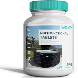 Hot Tub/ Spa Multi Functional Tablets (250 x 20g Chlorine Tablets) 5kg