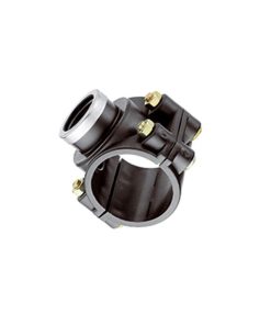 PP Clamp Saddle D63 x F 1/2”