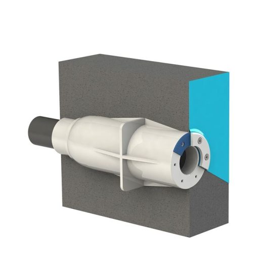Wall conduit to D50/63mm