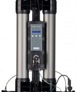 Certikin HRP110UK H.R UVC for pools up to 110m vol 32m HR flow with digital lamp life indicator and smart peristaltic dosing pump