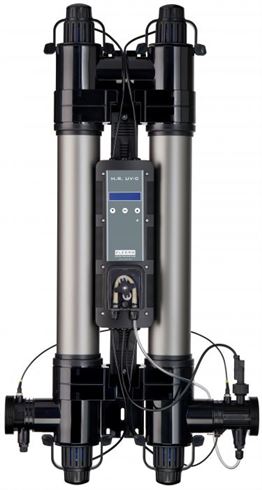 Certikin HRP110UK H.R UVC for pools up to 110m vol 32m HR flow with digital lamp life indicator and smart peristaltic dosing pump