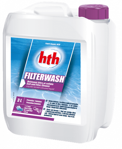 HTHFILW34 hth Filterwash 3 Litre x4 per pack