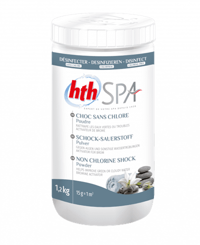HTHSNCS126 hth Spa NonChlorine Shock Granules 1.2kg 6 per pack
