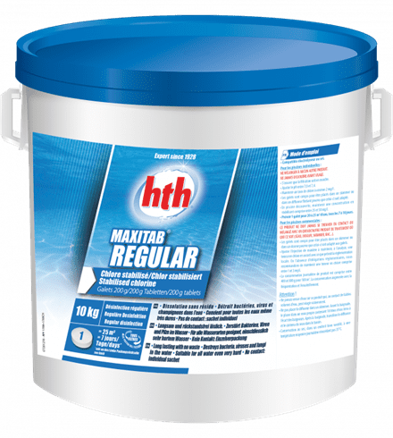 HTHT10 hth Maxitab 200G Regular 10kg