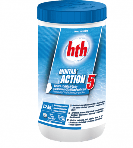 HTHTM126 hth Minitab 20G Action 5 1.2kg 6 per pack