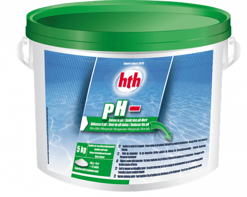 HTHWB054 hth pH Minus Micro Balls 5kg 4 per pack