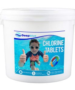 Deep Blue Pro - Multifunctional Mini 20g hot tub Chlorine Tablets 5kg spa hottub Long lasting stabilised clarifier algae inhibitor