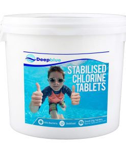 Deep Blue Pro - Mini 20g STABILISED Chlorine Tablets 10 kg SLOW RELEASE
