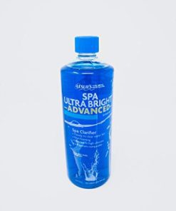 Leslie's Ultra Bright Advanced Enhancer Spa Clarifier Clears up Cloudy Water While Cleaning Your Filtration Systems, Leaving Your Spa Sparkling, Clea