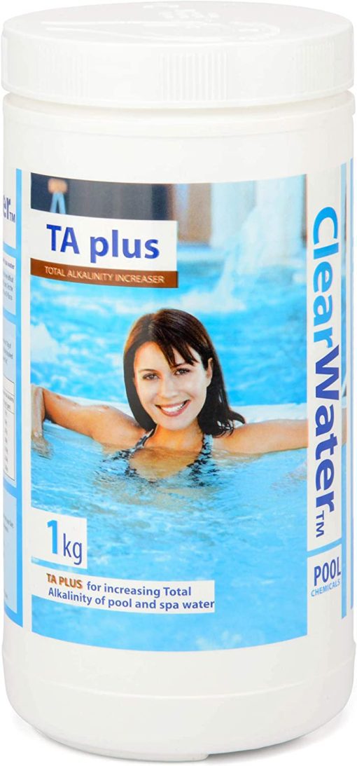 Clearwater 1Kg TA Plus Alkalinity Increaser for Swimming Pool & Spa Treatment