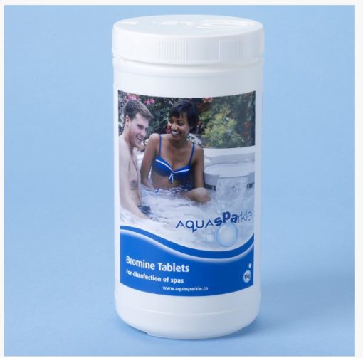Aquasparkle Bromine Tablets 1kg - The best spa & hot tub sanatiser!
