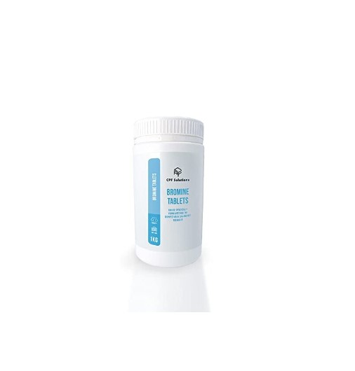 Spa Bromine Tablets 1kg - Bromine Tablets Slow Dissolving, offers an effective primary water sanitiser for hot tubs, swim spas and pools.