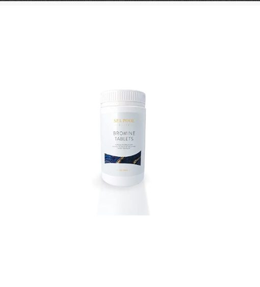 Spa Pool Elite Bromine Tablets 1kg - Bromine Tablets for Hot Tub, Spas & Pool Water Treatment - Slow Release 20g Bromine Tablets Sanitizer
