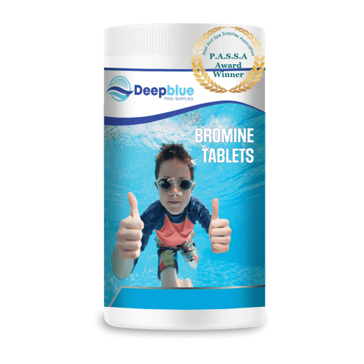 (1kg) Deep Blue Hot Tubs Small Bromine Tablets 20g Tub Spa
