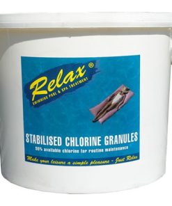 10kg Relax Pool Stabilised Chlorine Granules